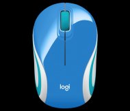 Logitech Wireless Mini Mouse M187, Blue, [910-002733] , 